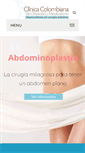 Mobile Screenshot of clinicacolombianaobesidad.com